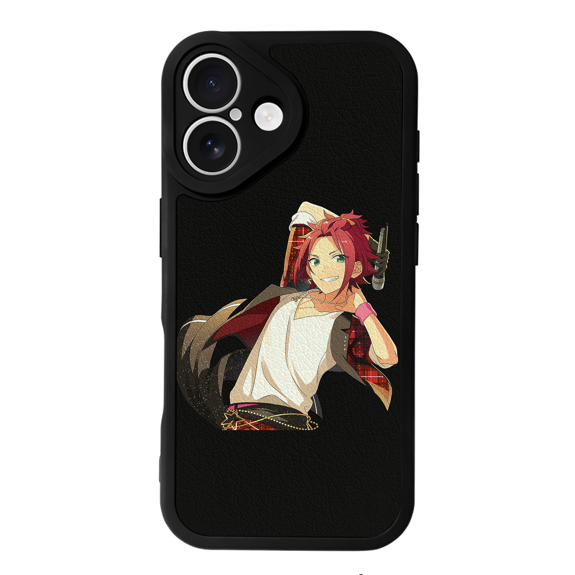 （画像用） あんさんぶるスターズ! Ensemble Stars 【iPhone 16シリーズ対応】シリコンスマホケース（レザー調） 材質：シリコン